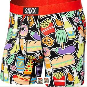 SAXX VIBE Boxer Briefs “Sticker Snacks”